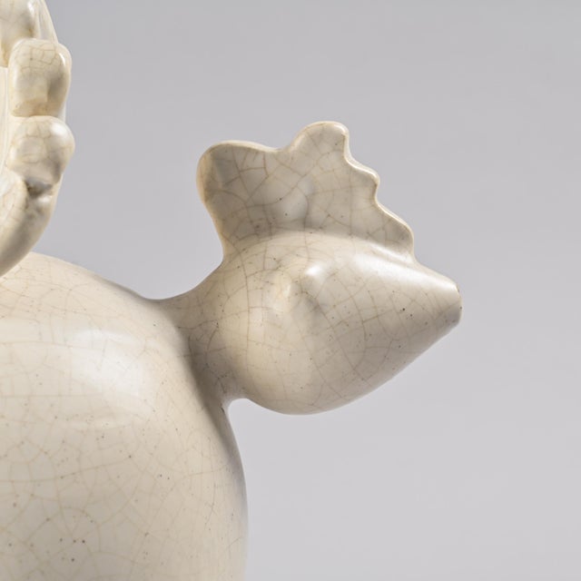 Large Zoomorphic Pitcher by Suzanne Ramié for Madoura, Vallauris, 1945 For Sale - Image 4 of 15