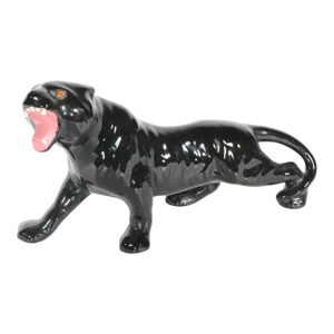 Mid 20th Century Mid Century Black Panther Sculpture