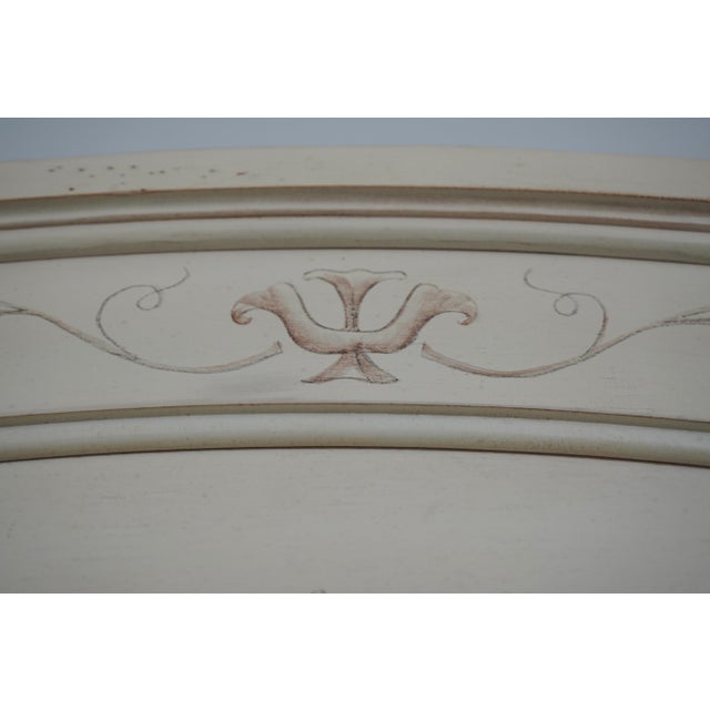 Stanley King Size Paint Decorated Headboard For Sale In Philadelphia - Image 6 of 11