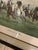 1970s Vintage Large Framed Polo Horses Print, Signed For Sale - Image 5 of 7