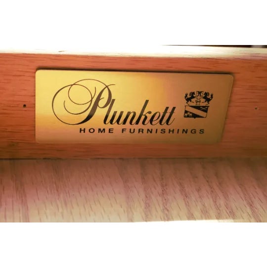 1970s Plunkett Home Furnishings Modern Expandable Wood Bar