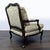 Louis XV Style Upholstered Bergère Lounge Chair For Sale - Image 4 of 15