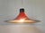 Mid-Century Space Age Red Pendant, Italy, 1970s For Sale - Image 6 of 11