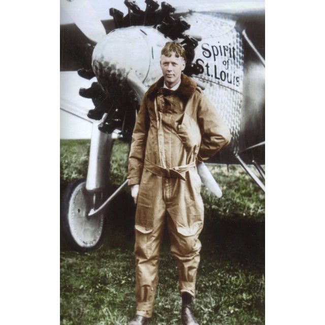 Art Deco Charles A. Lindbergh Signature For Sale - Image 3 of 3