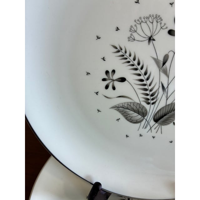 Mid 20th Century Royal Jackson Parisienne Deauville Dinner Plates – Set of 2 For Sale - Image 9 of 11