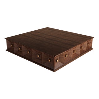 Smith Center Table by Wood Tailors Club For Sale