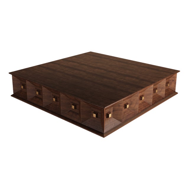 Smith Center Table by Wood Tailors Club For Sale