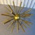 A wonderful Mid-Century style Brass Sputnik Sculpture! A highly decorative item with a diameter of approximately 9.5" can...