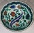 Ceramic Large Cantagalli Iznik Style Footed Bowl / 19th Century, Italy For Sale - Image 7 of 12