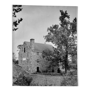 Rare Photograph of George Washington's Gristmill at Mount Vernon, Virginia c.1930