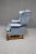Leathercraft Tufted Wingback Chair For Sale - Image 9 of 10