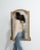 Wood 19th Century French Oak Art Nouveau Wall Mirror For Sale - Image 7 of 8