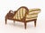 Empire Style Salesman Sample Walnut Chaise Longue For Sale - Image 9 of 9