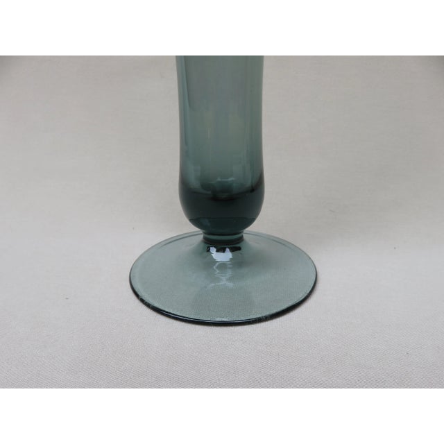 Tourmaline Glass Vases by Wilhelm Wagenfeld for WMF, 1950s, Set of 6 For Sale - Image 9 of 13