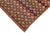 Boho Chic Balochi Maroon/Orange Wool Rug - 3'3''x5'1'' For Sale - Image 4 of 11
