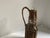 French Country Vintage French Country Wicker-Wrapped Square Bottle For Sale - Image 3 of 12