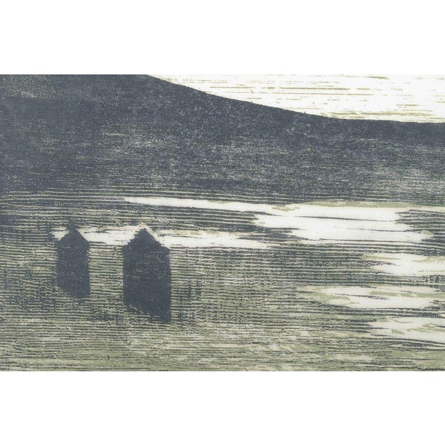 Contemporary Svend Åge Madsen, Atmospheric Landscape, 1980, Color Lithograph on Paper For Sale - Image 3 of 6