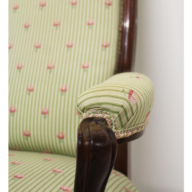 19th Century Victorian Chair in Mahogany For Sale - Image 3 of 14