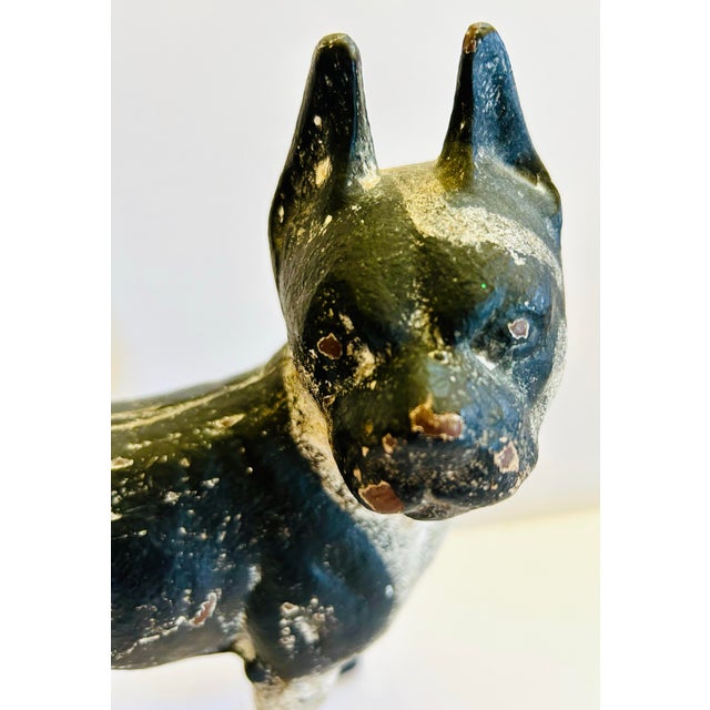 Figurative French Papier-Mâché Bulldog For Sale - Image 3 of 8