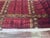 Schumacher Vintage Schumacher Burgandy "Paisley and Plaid" Screen Print Cotton Fabric. 5.5 Yards. For Sale - Image 4 of 5