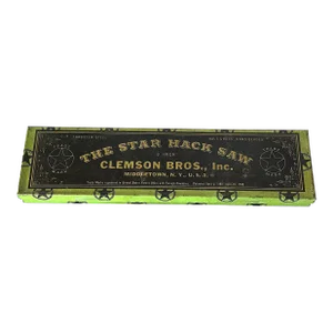 Vintage Advertising Tin Box With Hinged Lid