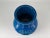 Blue Italian Glazed Ceramic Vase by Aldo Londi for Bitossi, 1960s For Sale - Image 8 of 10