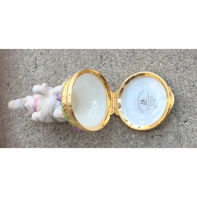 Chelsea Bonbonnieres, Trinket, Pill Box, Staffordshite England Enamels For Sale - Image 11 of 15