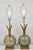 Vintage Mid Century Modern Ribbed Smoked Glass Orb Pineapple Table Lamps - Pair For Sale - Image 14 of 15