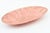 Mid-Century Modern Vintage Ceramic Bowl in PInk With Gold, 1960's For Sale - Image 3 of 12