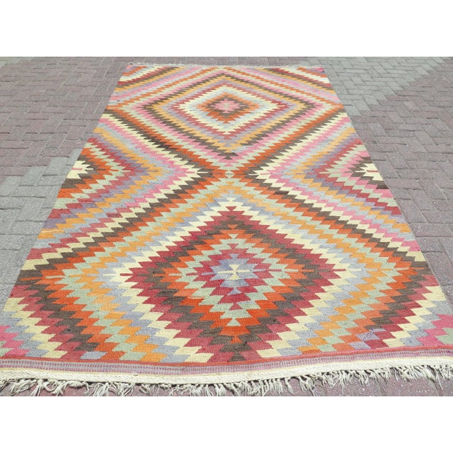 The Rug you are about to purchase is a Vintage Handmade Turkish Rug that is considered a collection piece due to its value...