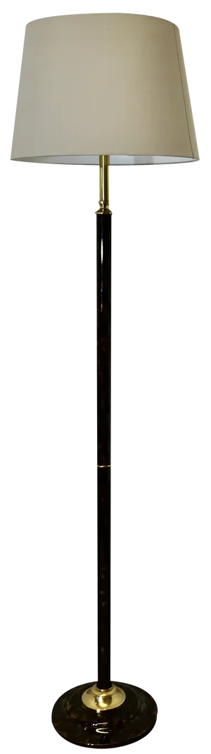 Mid-Century Style Tortoise Shell Standard Floor Lamp, 1970s