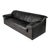 Post Modern Three Seat Sofa in Orignal Leather by Natuzzi Attributed to Pierluigi Cerri, Italy, Circa 1990s For Sale