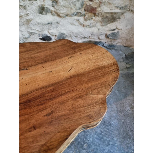 Antique French Walnut Violin Table / Centre Table with Drawer, C. 18801900, 1890s For Sale - Image 10 of 18