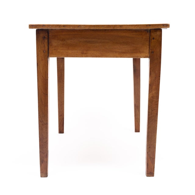 French Antique, Farm Table, Walnut, 19th Century For Sale - Image 4 of 9