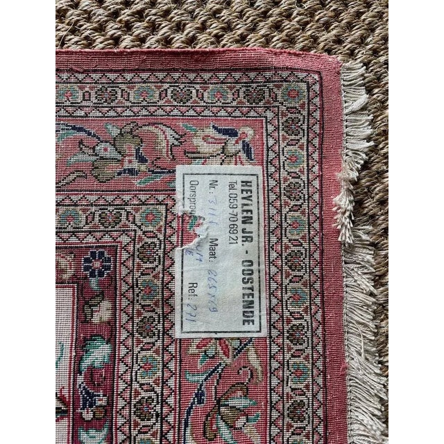 Silk Corridor Rug, 1980s For Sale - Image 6 of 11