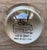 Herb Gardner 1955 “I Am So Smart I Make Myself Sick” Glass Paperweight For Sale - Image 9 of 11