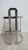 Vintage Design Institute Chrome Counter Bar Stool For Sale In Philadelphia - Image 6 of 11