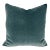 Rogers and Goffigon Silk Mohair Velvet in Thunder Cloud Pillow Cover For Sale