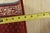 Mir Runner 3’7” X 9’10” Red Wool Vintage Tribal Hand-Knotted Oriental Rug For Sale - Image 12 of 14