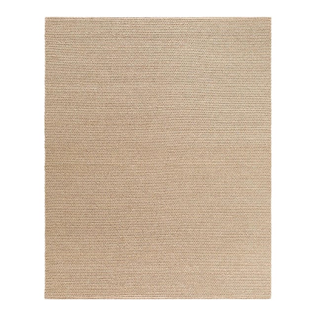 Beach House Handmade Rug Sand 8x10 For Sale