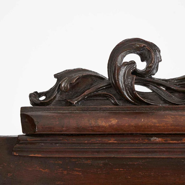 Carved Wooden Gate by Bottega Lombarda, 18th Century For Sale - Image 5 of 10