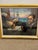 Alan Kingsbury Atlantic Giclee Framed. Gold frame, man and dog by lighthouse. Original retail $676. Showroom floor sample.
