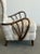 1970s Swedish Highback Lounge Chair in Plaid For Sale - Image 16 of 17