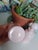 Early 20th Century Early 20th Century Pair of French Pink Opaline Perfume Bottles With Original Stopper For Sale - Image 5 of 12