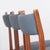 Blue Vintage Chairs in Beech, 1960s, Set of 6 For Sale - Image 8 of 12