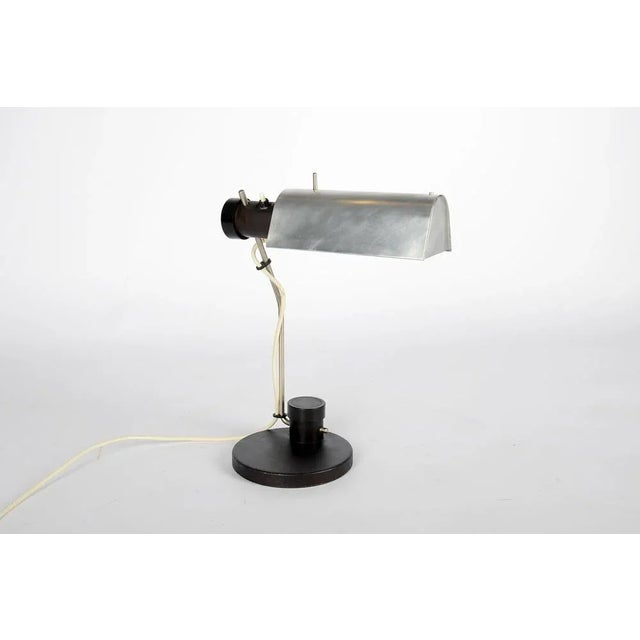 Metal Vintage Architect Table Lamp by Veb-Metalldrcker, 1960s For Sale - Image 7 of 10