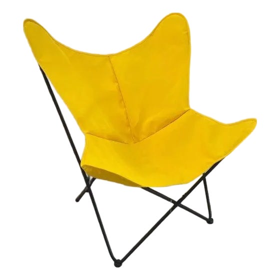 Butterfly Chair by CFR Designs - Yellow For Sale