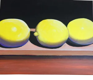 Lemons Still Life Painting