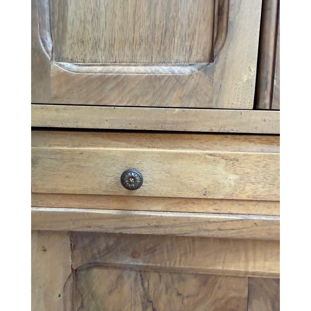 Small Walnut Veneer Buffet For Sale - Image 6 of 16