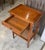 Rustic Vintage Side Table in Cherry Wood, 1950 For Sale - Image 3 of 18